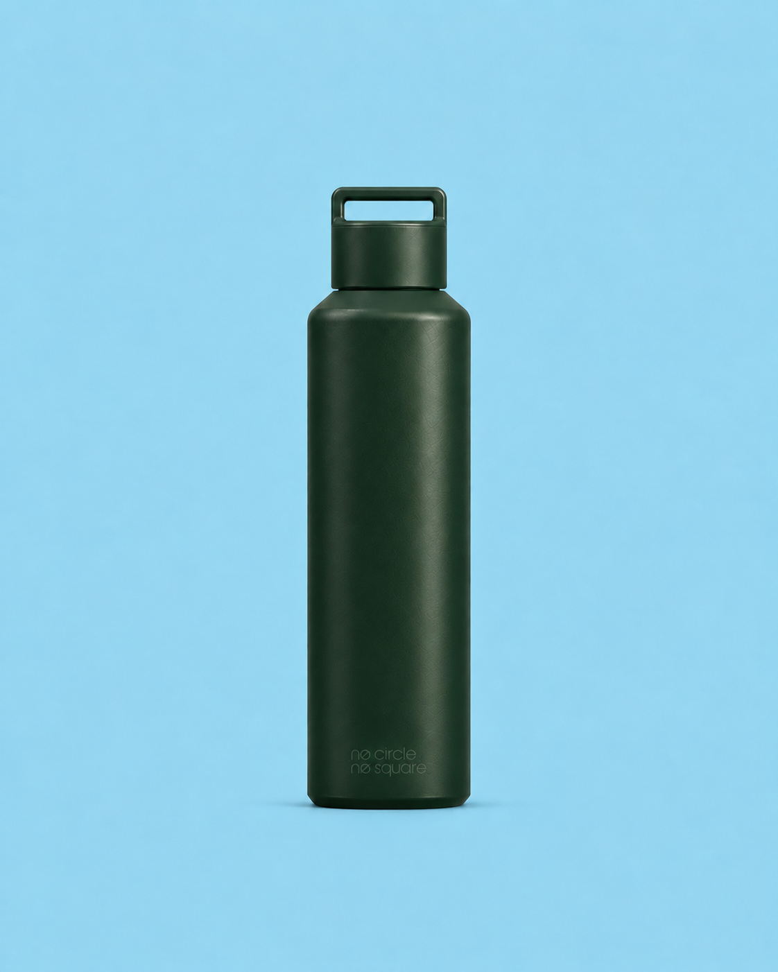 grove — forest green no circle no square insulated bottle