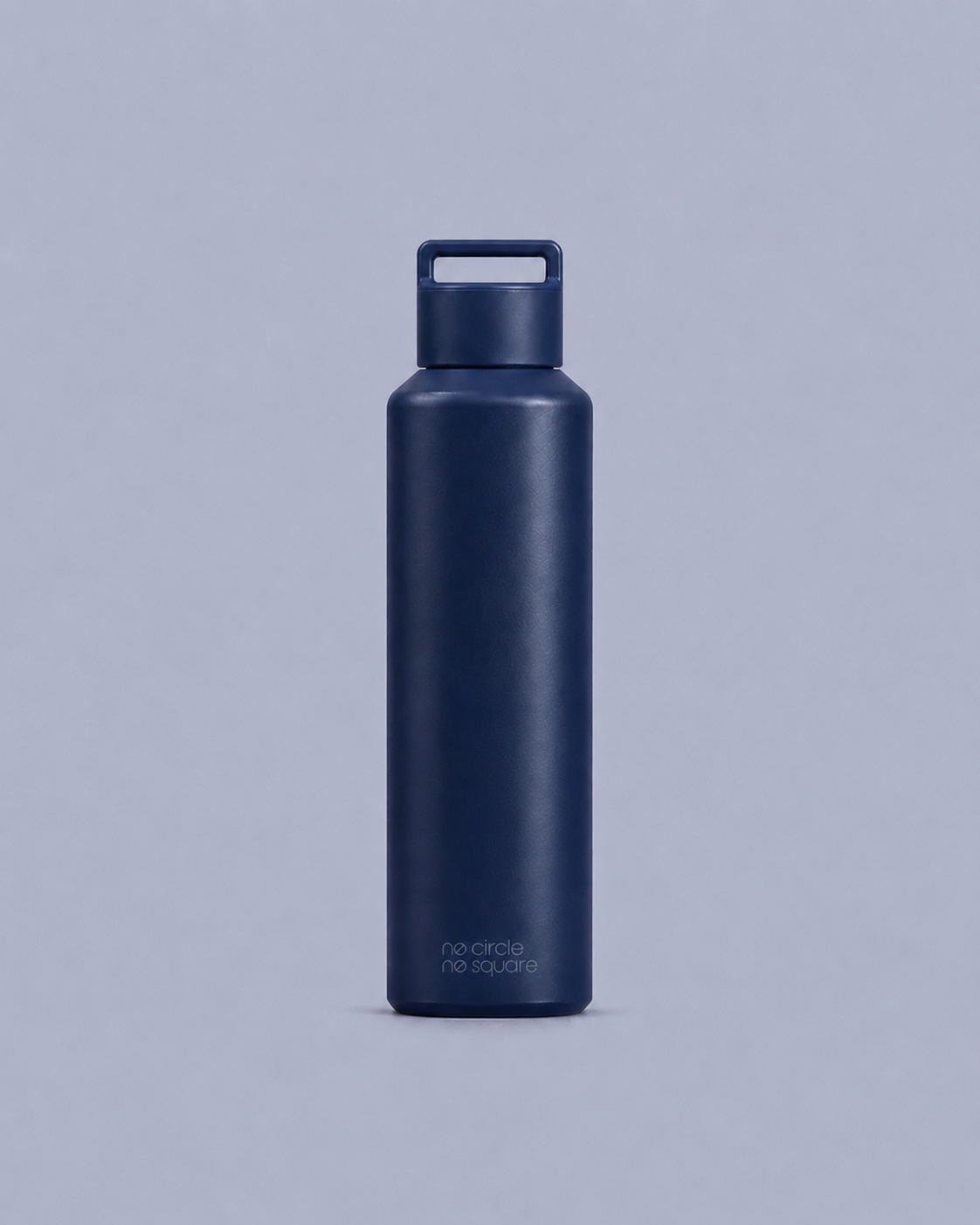 ink — navy no circle no square insulated bottle