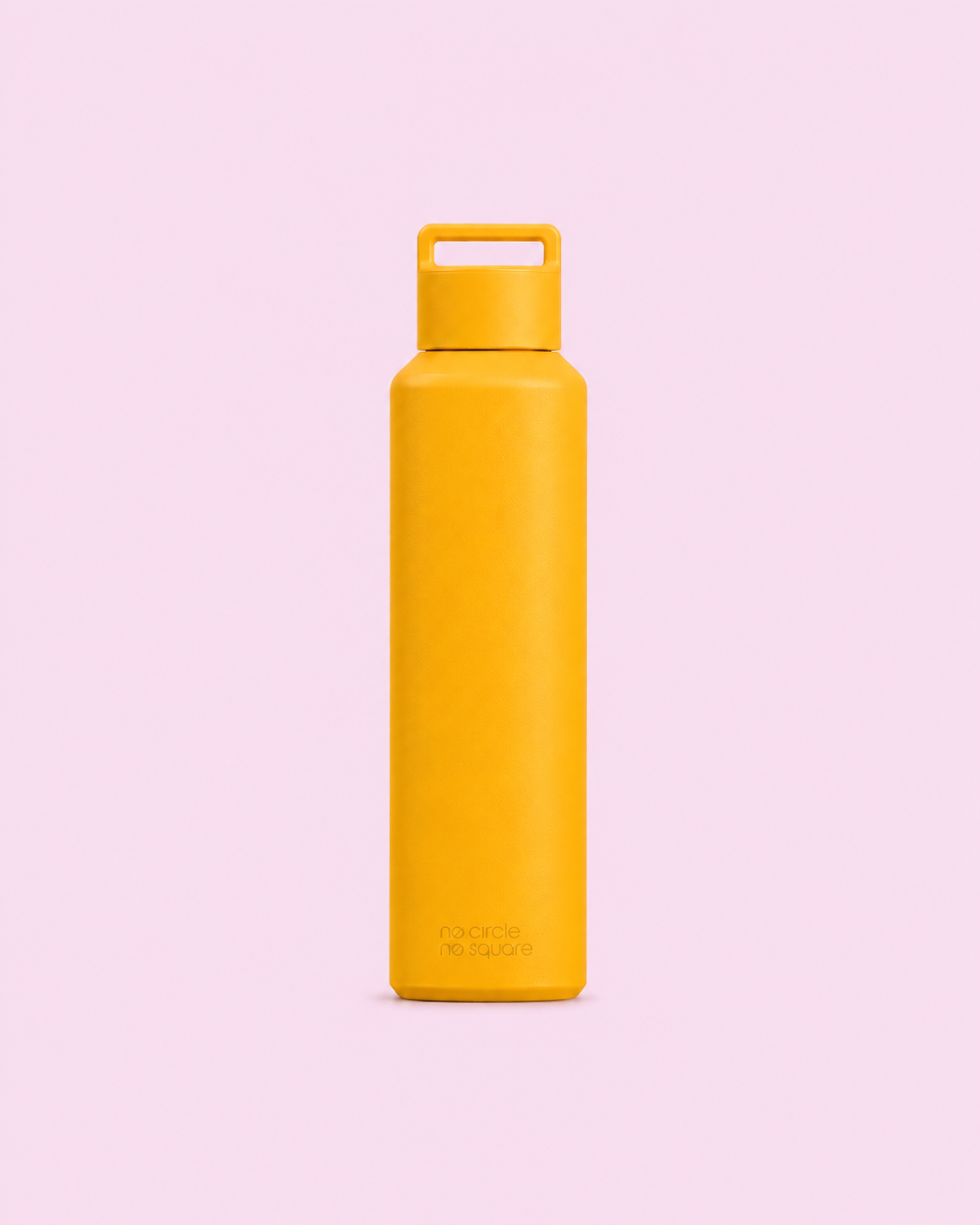noon — yellow no circle no square insulated bottle