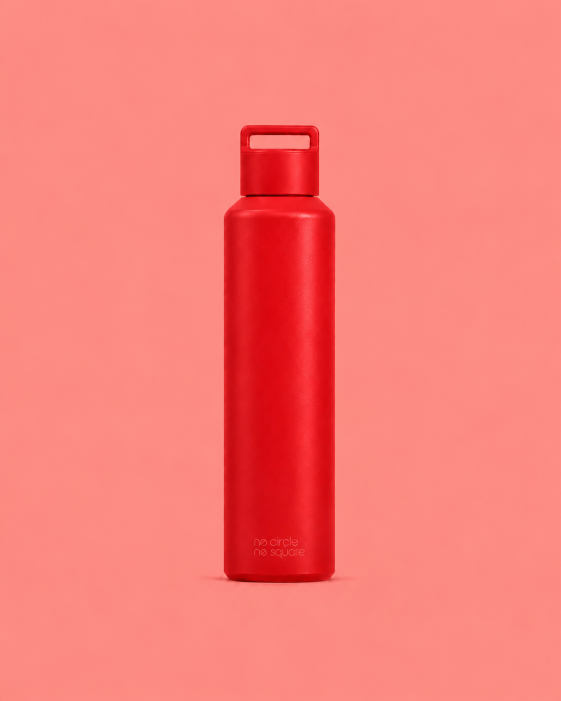 signal — red no circle no square insulated bottle